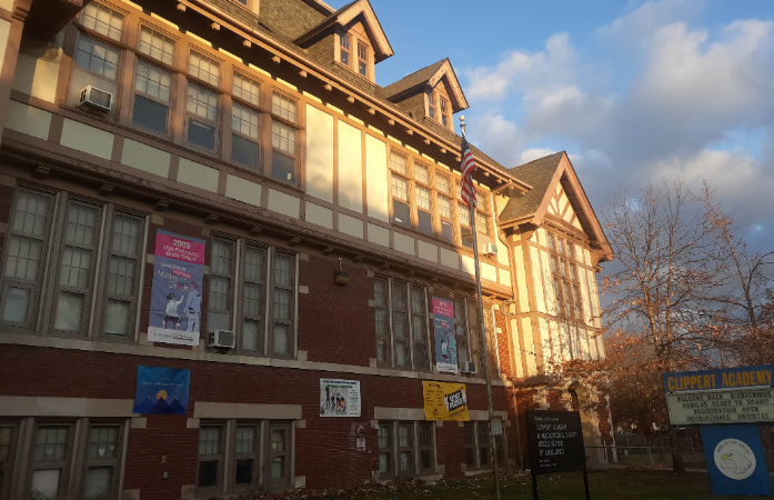 Clippert school building